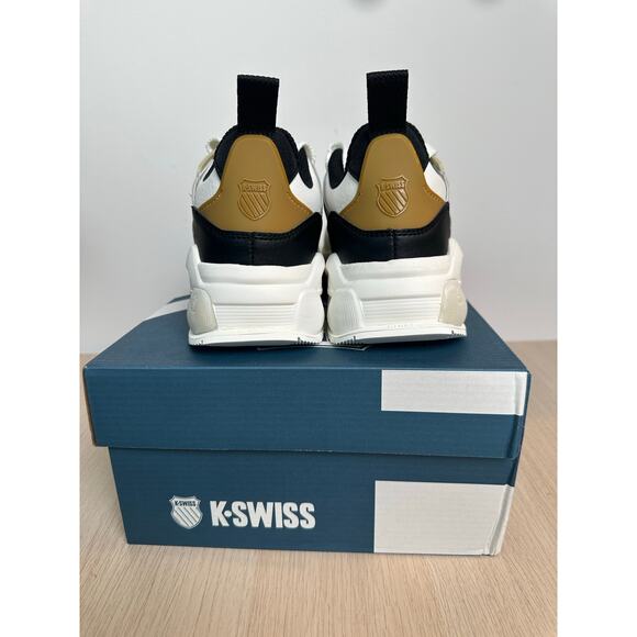 K-Swiss Techna Trainer Gray / White Sneaker - Size 7.5M - NEW - Picture 3 of 7